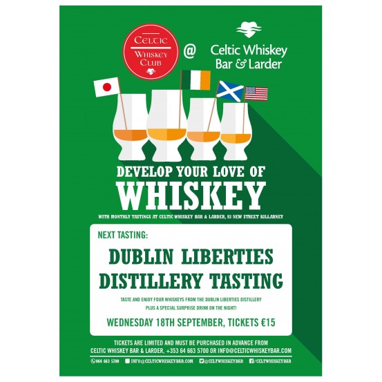Dublin Liberties Distillery Tasting